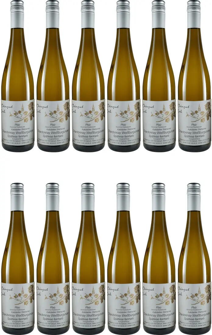 Chardonnay Weißburgunder Spätlese feinherb