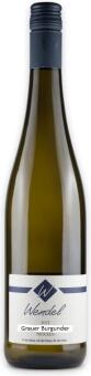 Grauer Burgunder trocken Bio Weingut Klaus und Judith Wendel