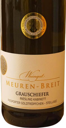 2024 Grauschiefer - Piesporter Goldtröpfchen Riesling Kabinett