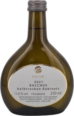 2021 Bacchus halbtrocken Kabinett - 0l (Filetstück)