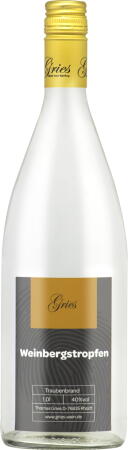 "Weinbergstropfen" Traubenbrand 40% Vol.