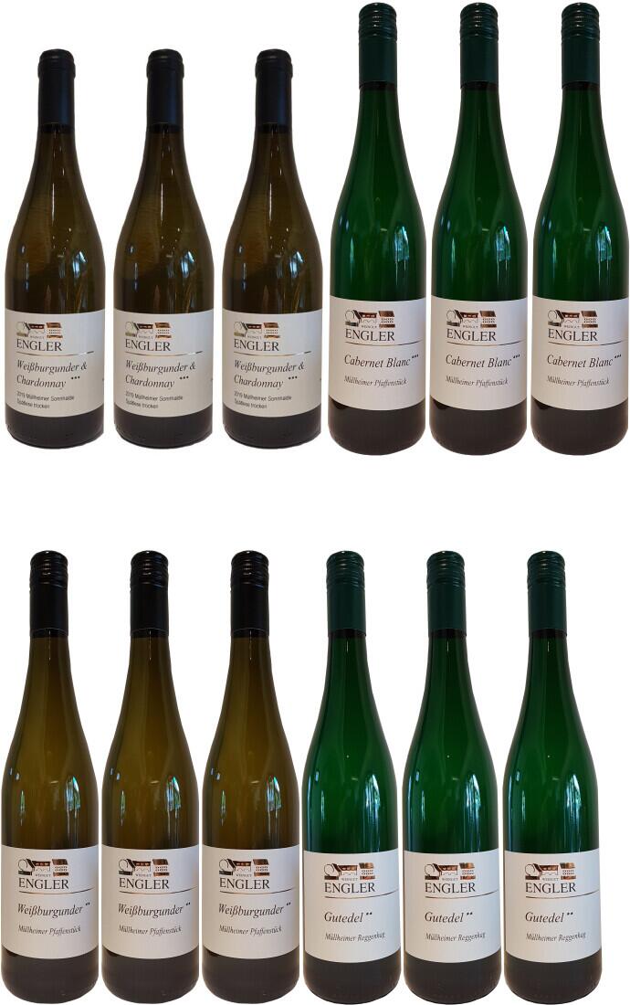 12er weiß|wein  |  Unser "Weißwein-Paket"
