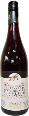 2018 Marienthaler Trotzenberg Spätburgunder Lieblich