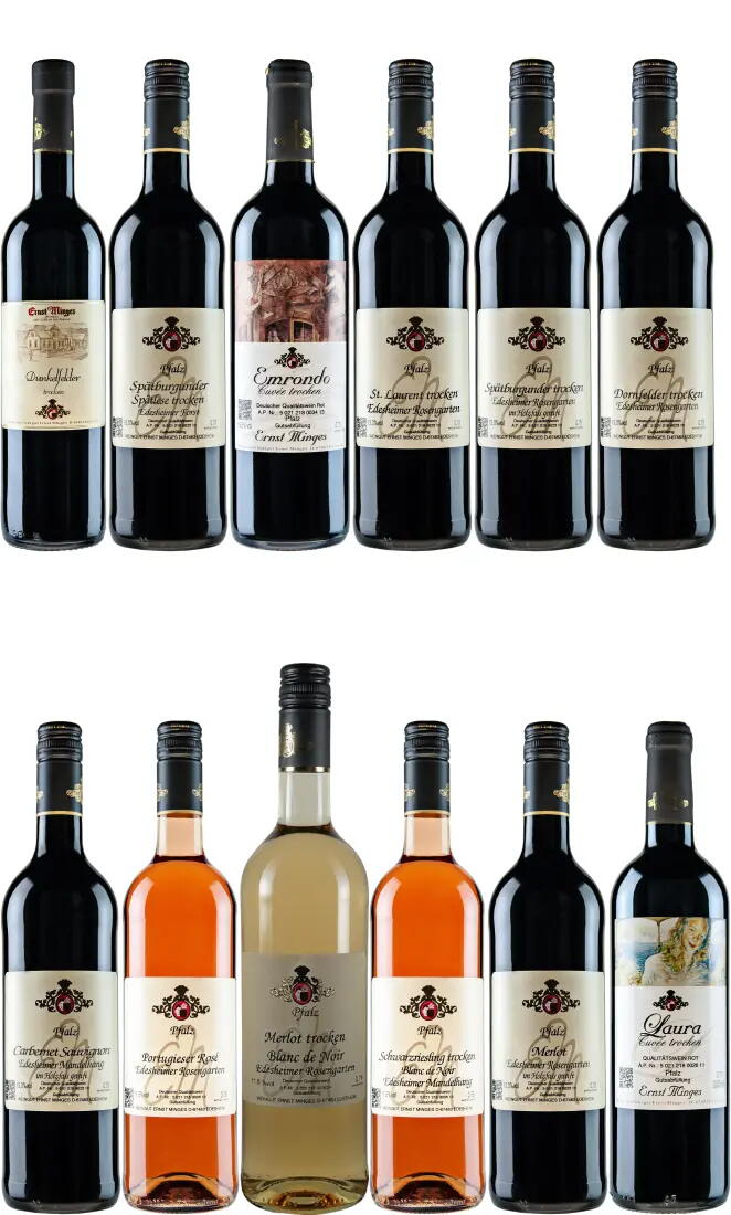 Schnupperpaket V: Rotweine und Rosé trocken