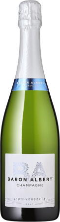 0 "L'Universelle" Champagner brut Baron Albert 0