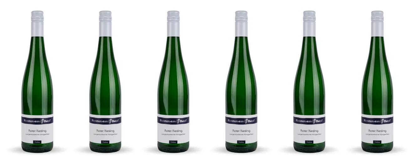 6x Roter Riesling Königsschild Auslese edelsüß