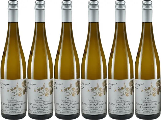 5+1 Paket 2023 Chardonnay Weißburgunder Spätlese feinherb