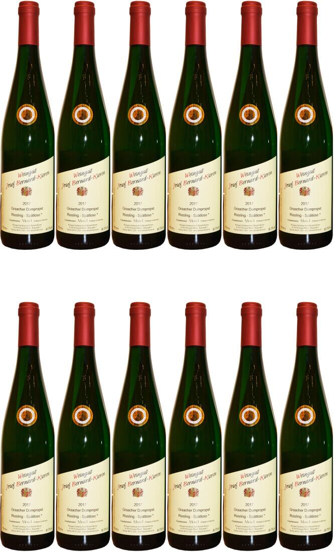 12 Fl Riesling Spätlese* Fruchtsüss