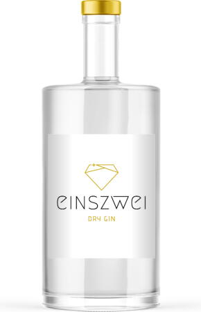 Gin "einszwei Dry" 0,5