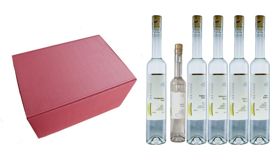 Geschenkpaket Feine Geister - Roter Karton