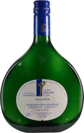 2023 Solistin Silvaner Spätlese trocken Retzbacher Benediktusberg