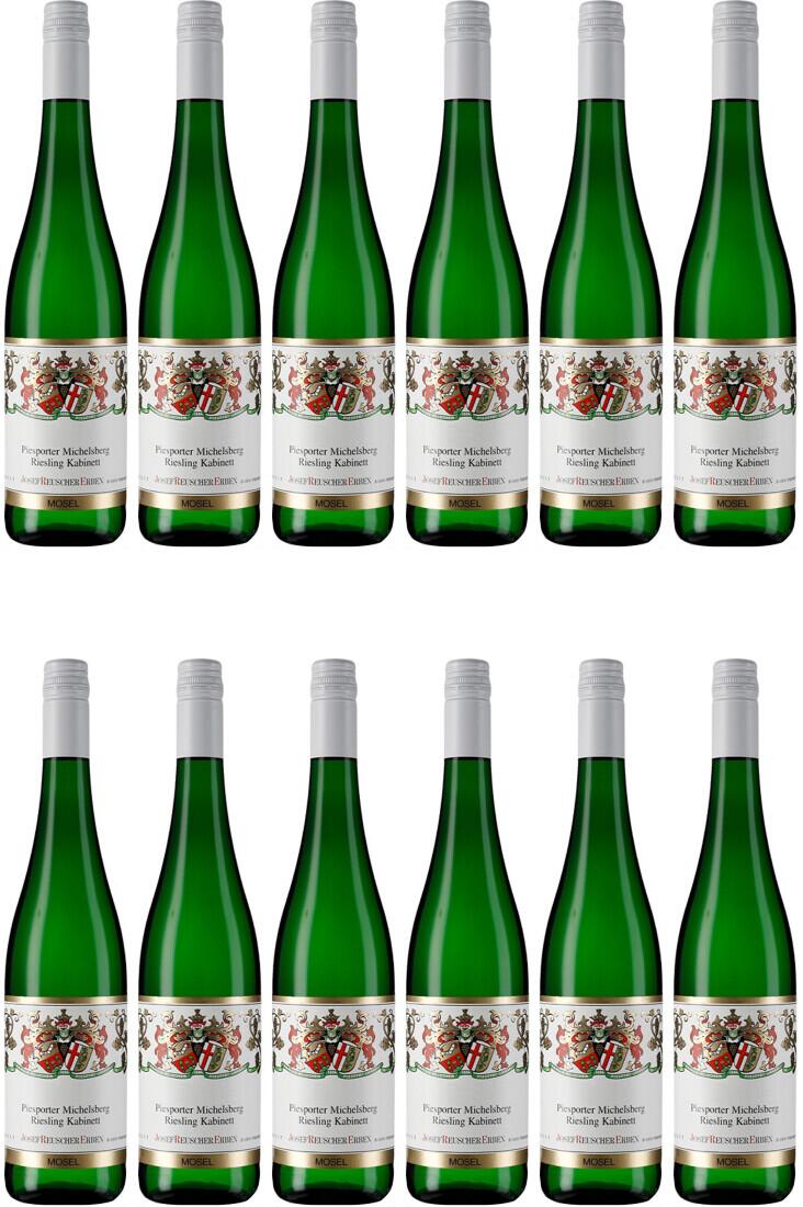 12 Flaschen 2021 Piesporter Michelsberg Kabinett Riesling 