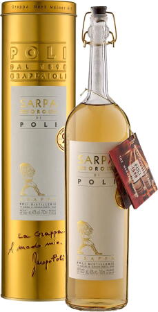 Sarpa di Barrique Oro di Poli - in Geschenkröhre -