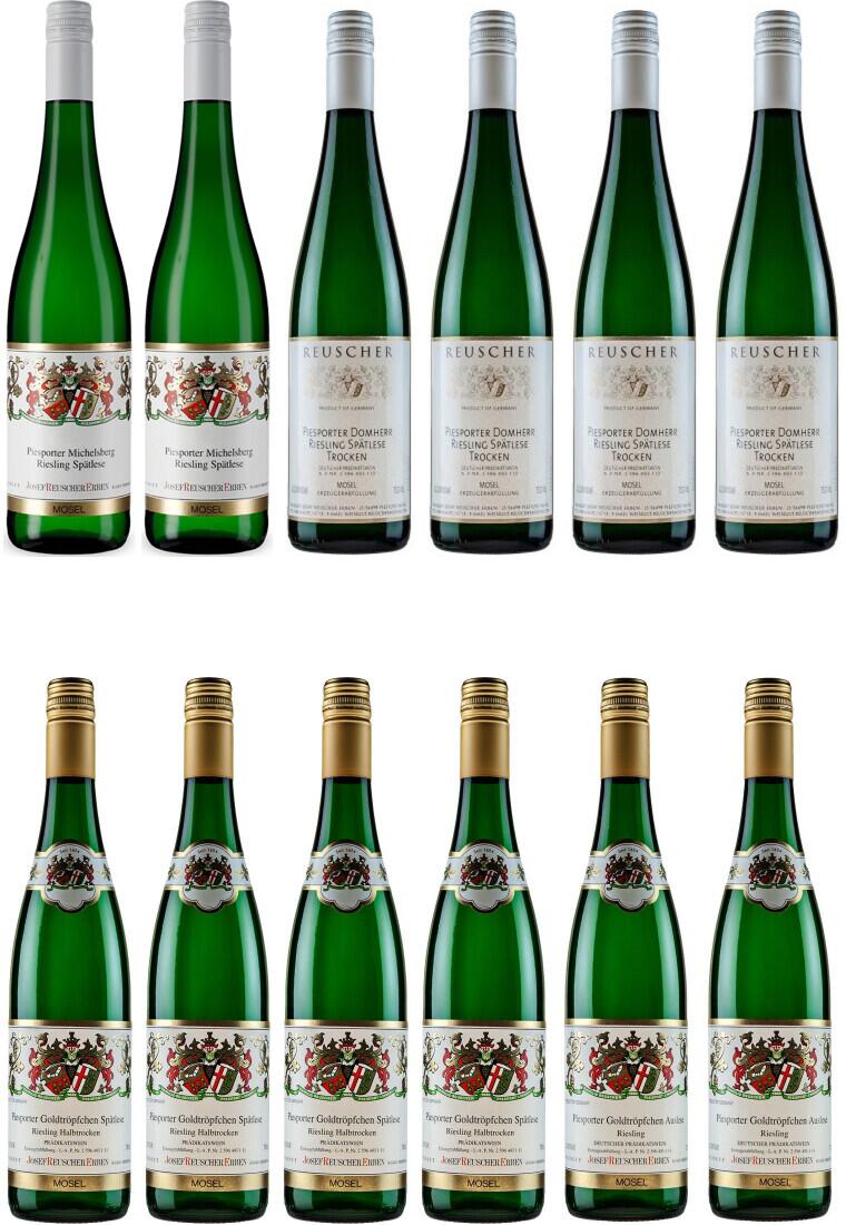 Probierpaket 12 Flaschen 2022 Piesporter Riesling 