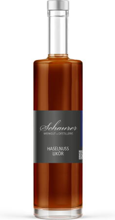 0 Haselnuss Likör 22%Vol 0,5l