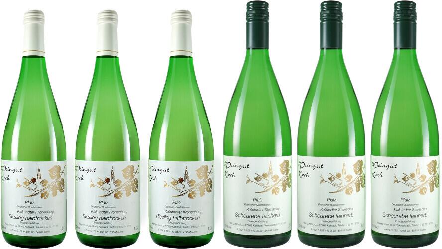 Unsere halbtrockenen Weißweine