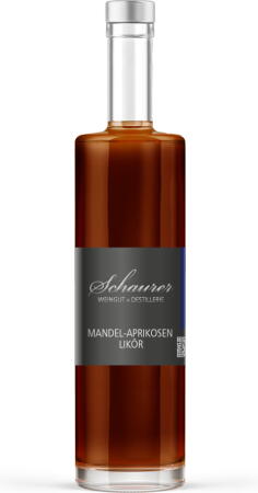 0 Mandel- Aprikose Likör 20%Vol 0,5l